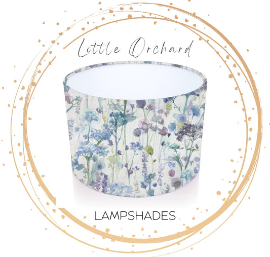 Handmade Drum Lampshade, Ilinizas in Violet. Voyage Maison
